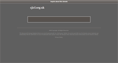 Desktop Screenshot of cjicl.org.uk